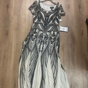 1930-40s style formal mermaid gown